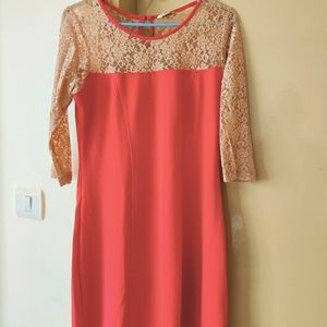 AND Dress Size Medium color Coral
